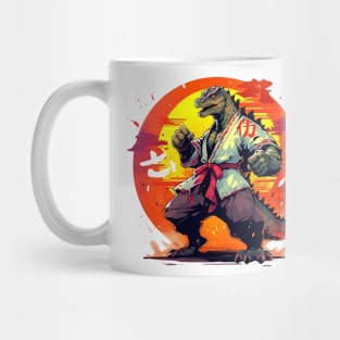 karate dino Mug